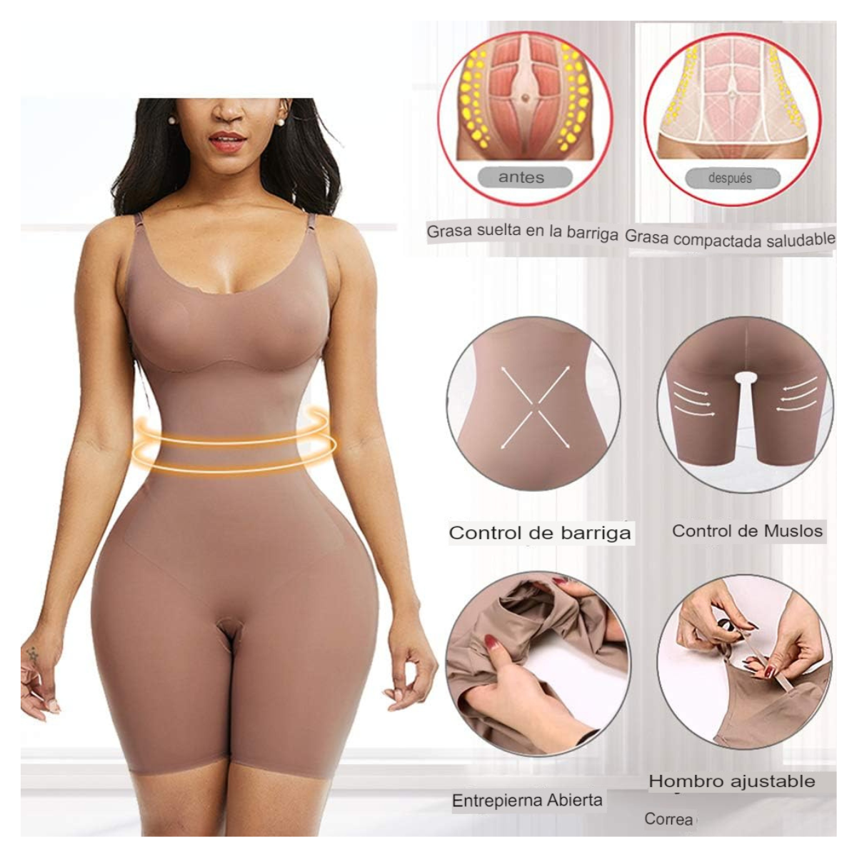 𝐁𝐨𝐝𝐲𝐒𝐡𝐚𝐩𝐞𝐫™- Faja Moldeadora Sin Costura