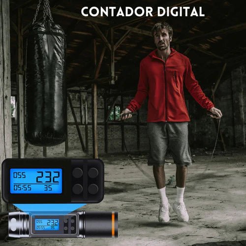 𝐉𝐮𝐦𝐩𝐒𝐦𝐚𝐫𝐭 𝐏𝐫𝐨™ - Cuerda De Saltar Con Contador Digital - Moisblood