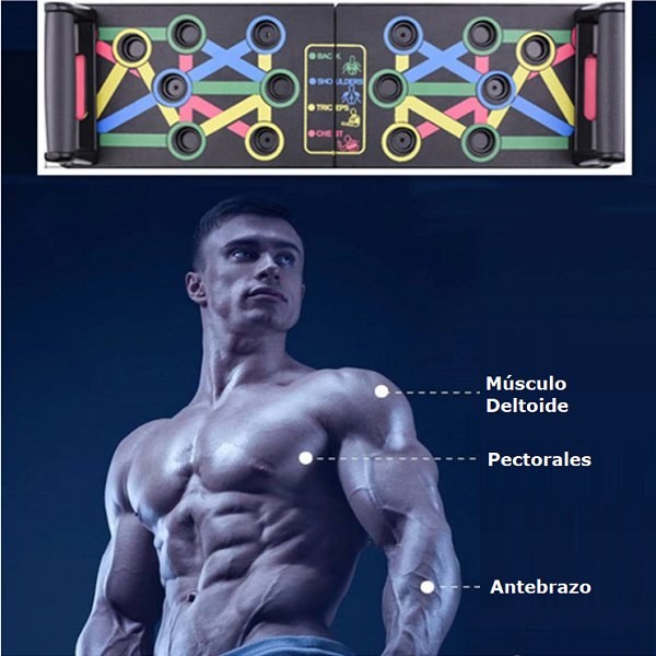 𝐅𝐥𝐞𝐱𝐢𝐏𝐨𝐰𝐞𝐫™ - Tablero flexiones multifuncional - Moisblood